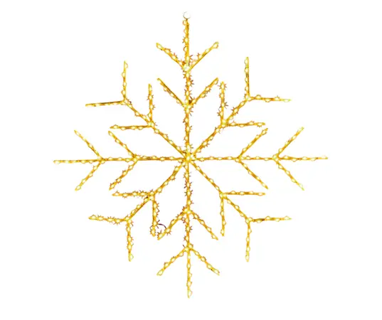 Twinkling Flexibright Snowflake Warmwhite LEDs 76cm X 76cm - image 1