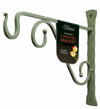 Twisted Bracket Sage 40cm