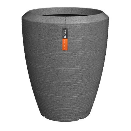 Vase Elegant Arc Granite Anthracite 95x110