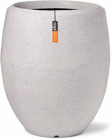 Vase Elegant Deluxe Arc Granite Light Grey 43x50