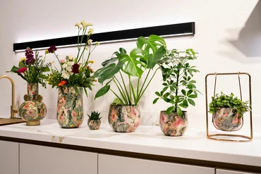 Vase Monstera Mystery D16 H26 - image 2