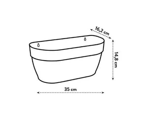 Vibia Campana Wall Basket 35cm (Terra) - image 5