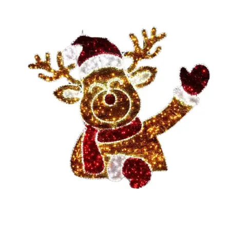 Waving Reindeer (209cm) - image 1