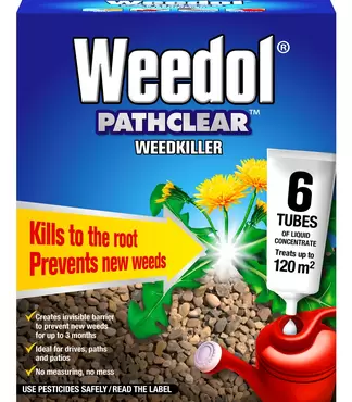 Weedol Pathclear Weedkiller 6 Pack + 33%