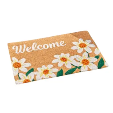 Welcome Daisy Decoir Mat - image 1