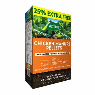 Westland Organic Chicken Manure Pellets 2.25kg - image 1