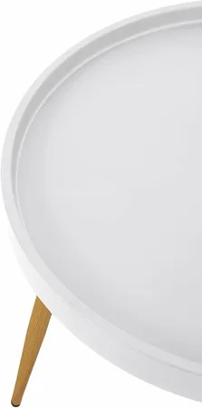 White 3 Piece Bistro Set - image 4