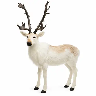 White/Light Brown Display Reindeer 180cm 