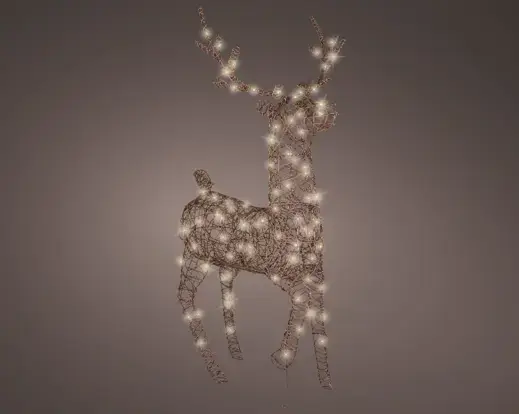Wicker Reindeer Micro Led 147cm - image 3