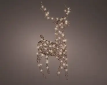 Wicker Reindeer Micro Led 147cm - image 3