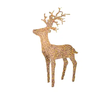 Wicker Reindeer Micro Led 189cm