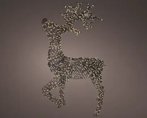 Wicker Reindeer Micro Led 200cm - image 2