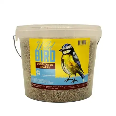 Wild Bird Sunflower Hearts 5Kg Tub - image 1