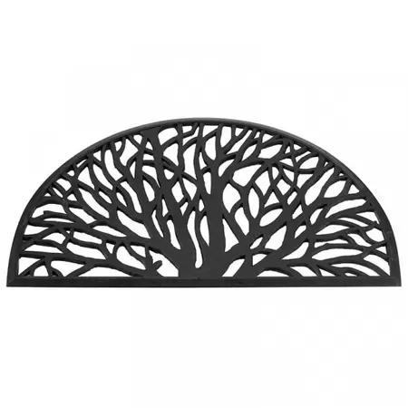 Wild Willow Half Moon Rubber Mat