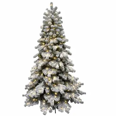 Winter Snow Flocked Porch Tree 150cm/5ft
