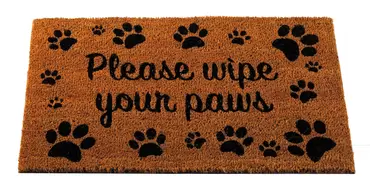 Wipe Your Paws Décoir Mat