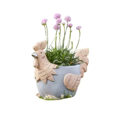 Woodstone Rooster Planter - image 2