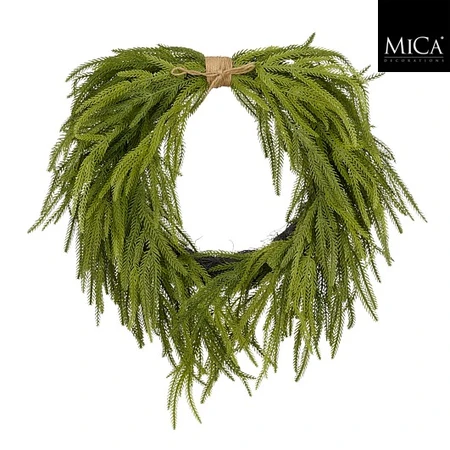 Wreath Pine Cone Green 