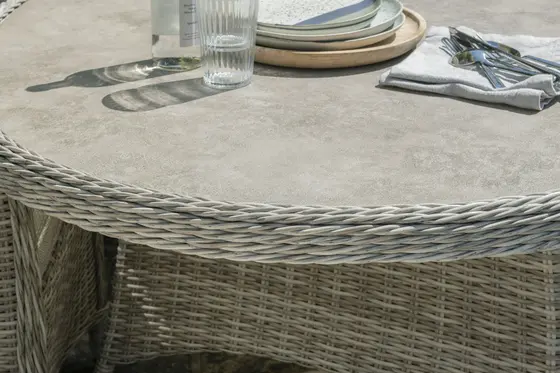 Wroxham Deluxe 8 Seater Oval Dining Set - image 5