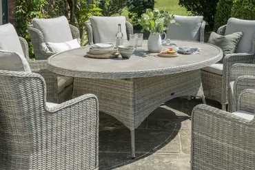 Wroxham Deluxe 8 Seater Oval Dining Set - image 6