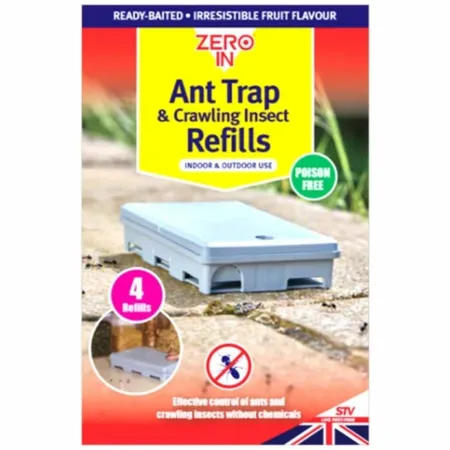 Zero In Ant and Crawling Insect Trap Refills 4 Pack Poison - image 1